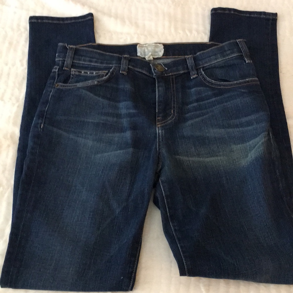 Current/Elliott high waist skinny jeans